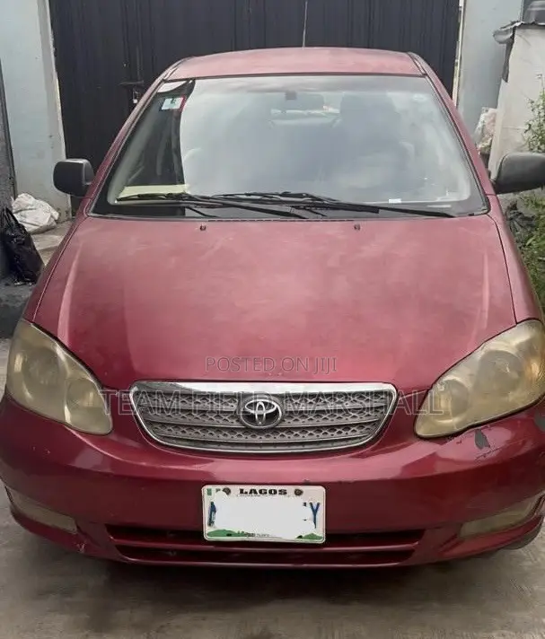 Toyota Corolla Sedan 2003 Red