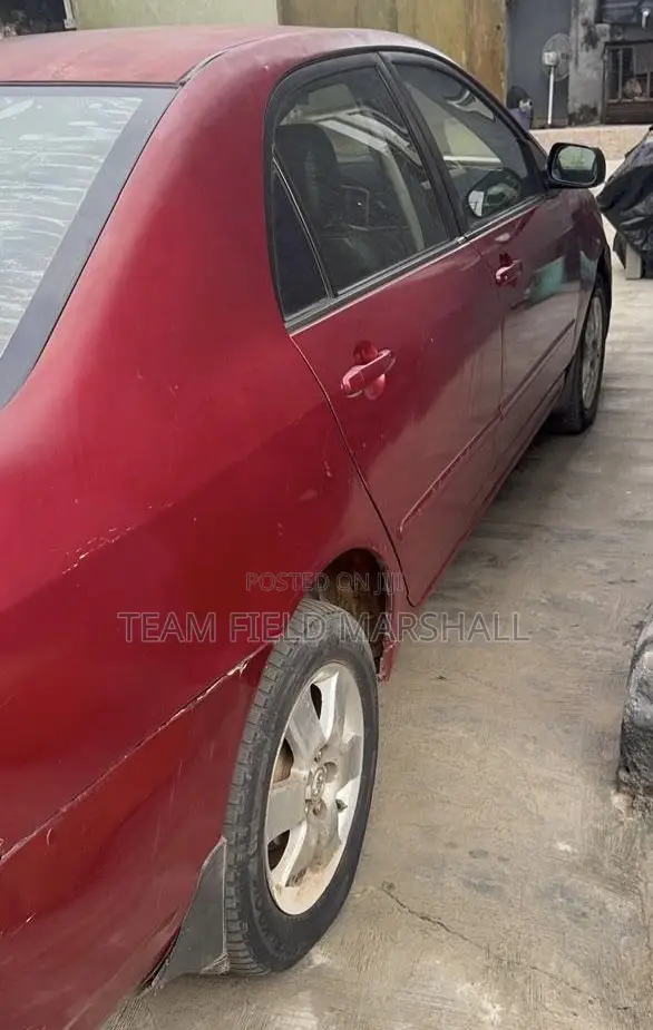 Toyota Corolla Sedan 2003 Red