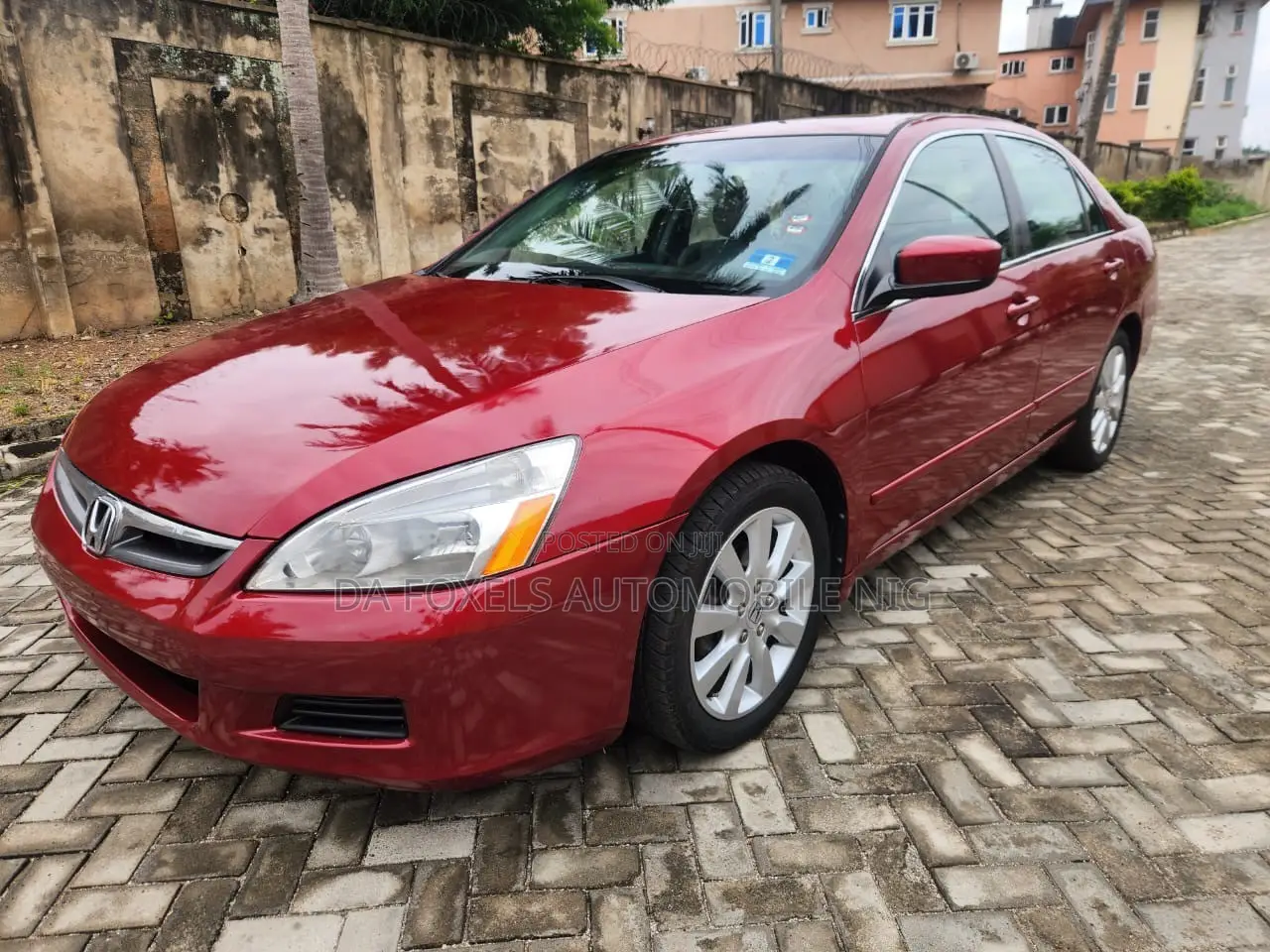 Honda Accord Coupe EX-L V-6 Automatic 2007 Red