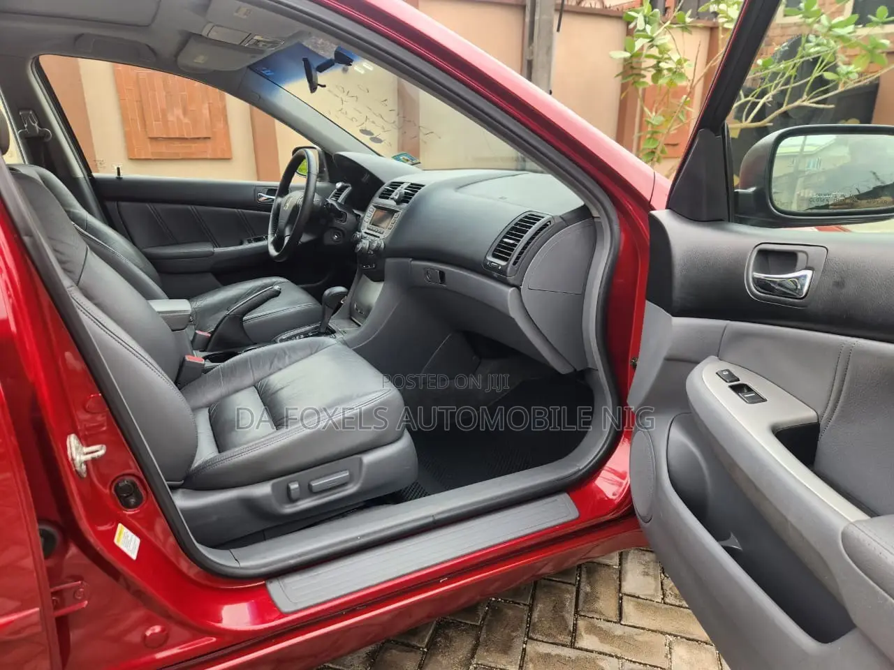 Honda Accord Coupe EX-L V-6 Automatic 2007 Red