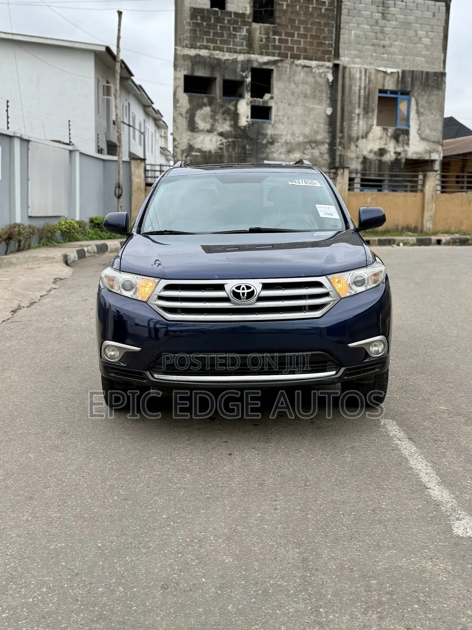 Toyota Highlander 2012 Blue
