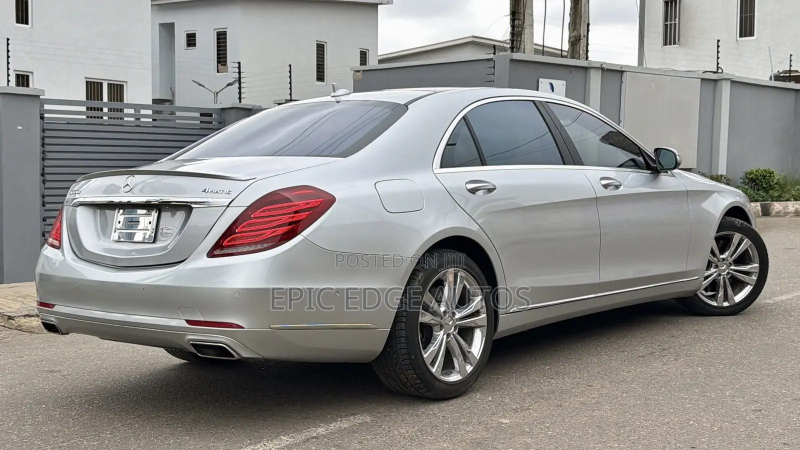Mercedes-Benz S-Class S 550 4MATIC 2015 Silver