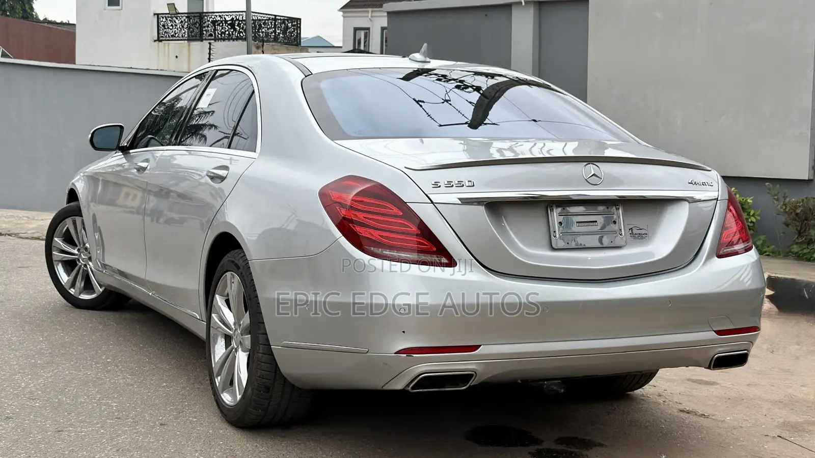 Mercedes-Benz S-Class S 550 4MATIC 2015 Silver