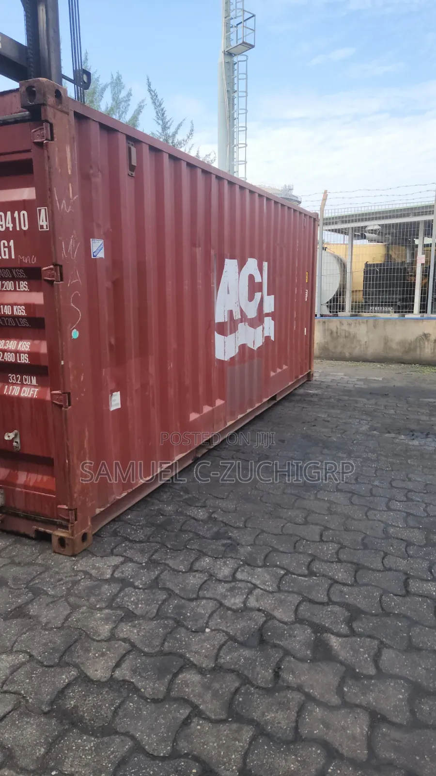 Empty 20ft Shipping Containers for Sell