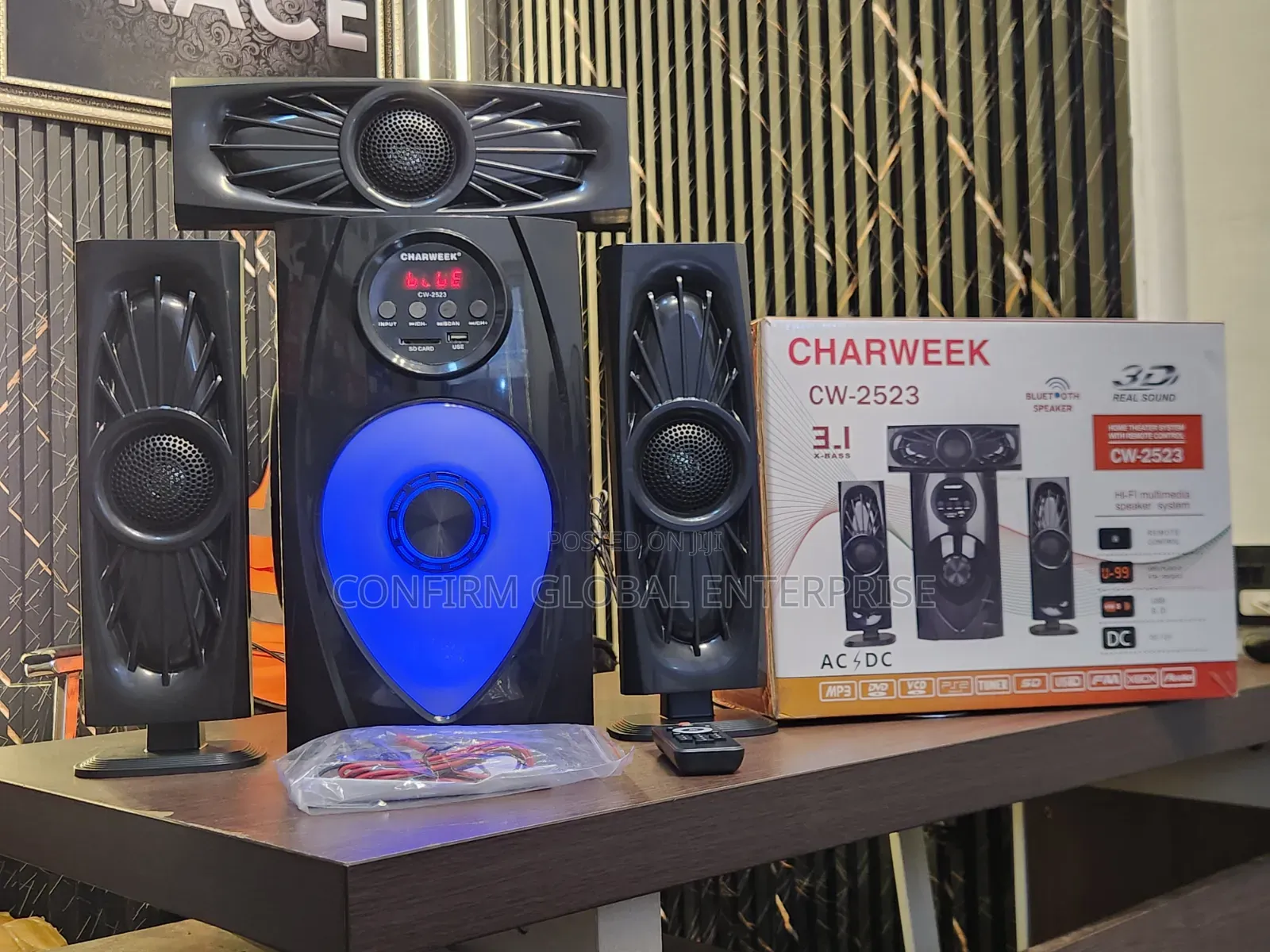 Charweek 3.1 Channel Bluetooth Home Theater