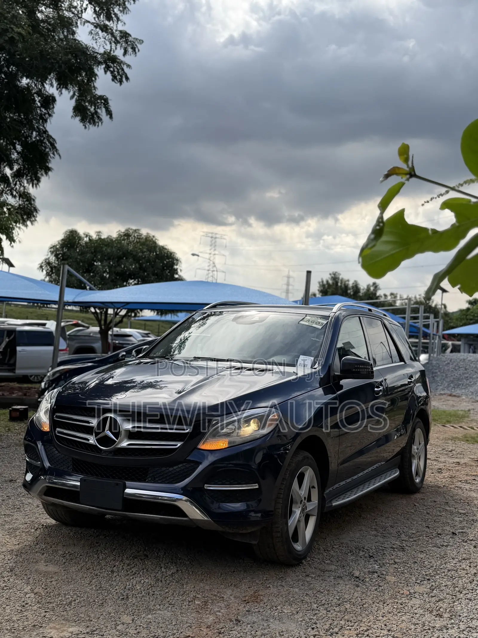 Mercedes-Benz GLE-Class GLE 350 2017 Blue