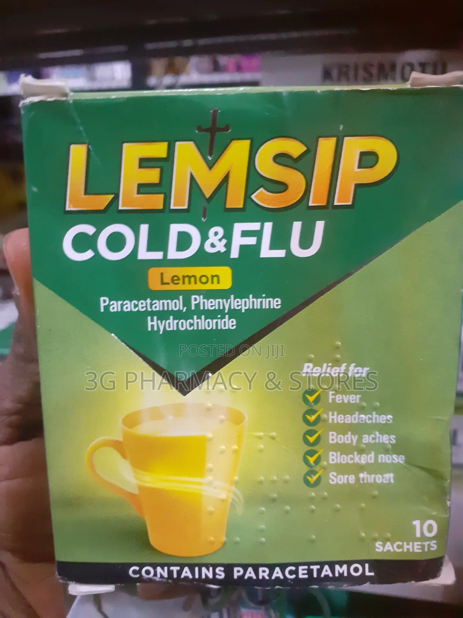 Lemsip Cold & Flu 10 Sachets