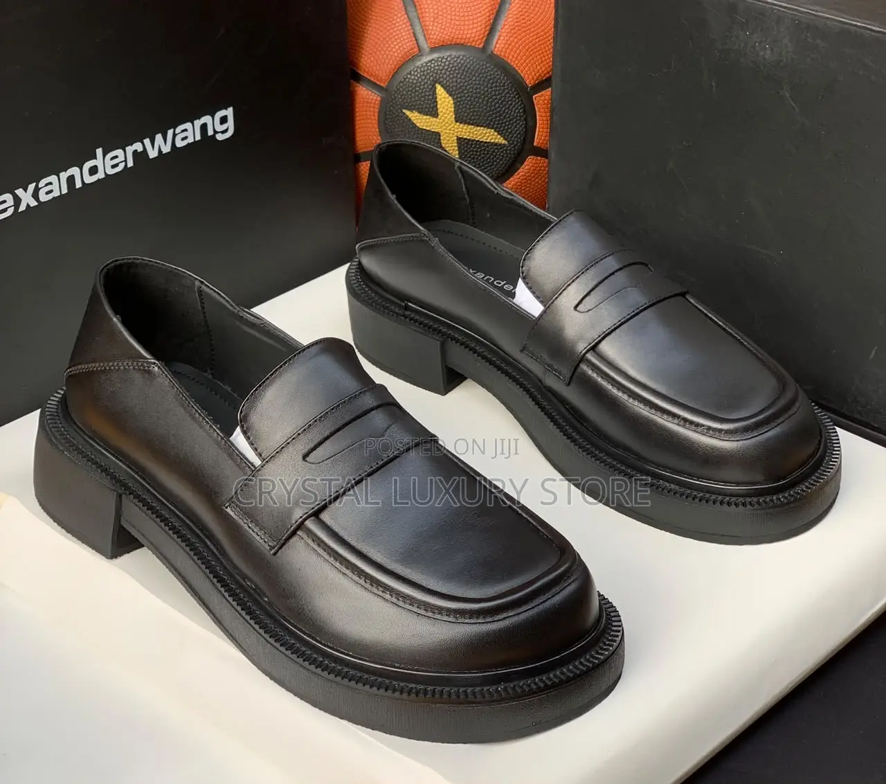 Alexander Wang Quality Luxury Men Genuine Leather Shoe