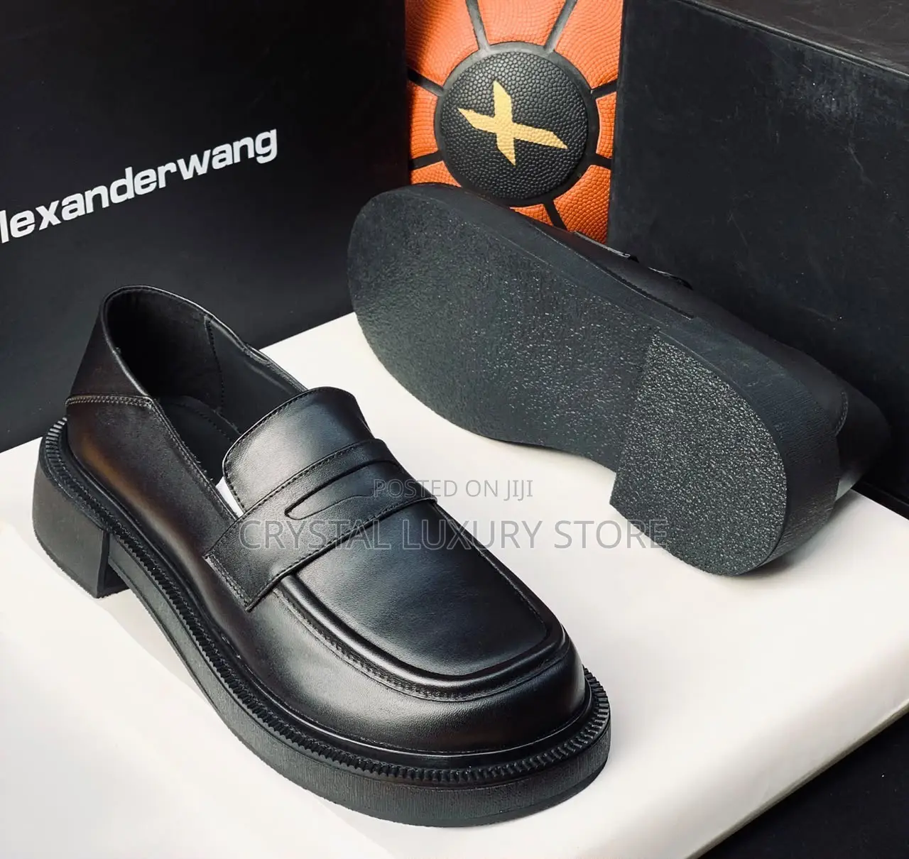 Alexander Wang Quality Luxury Men Genuine Leather Shoe