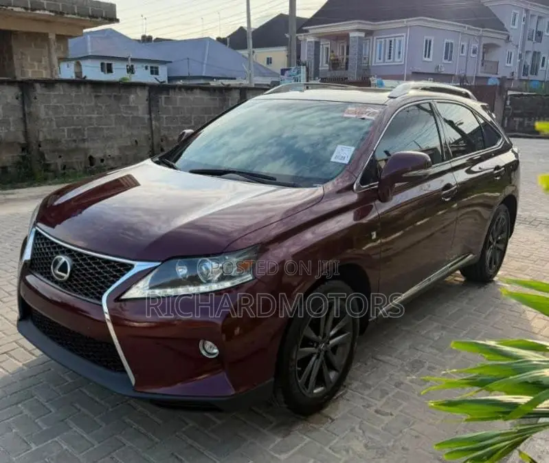Lexus RX 350 F Sport AWD 2015 Burgundy
