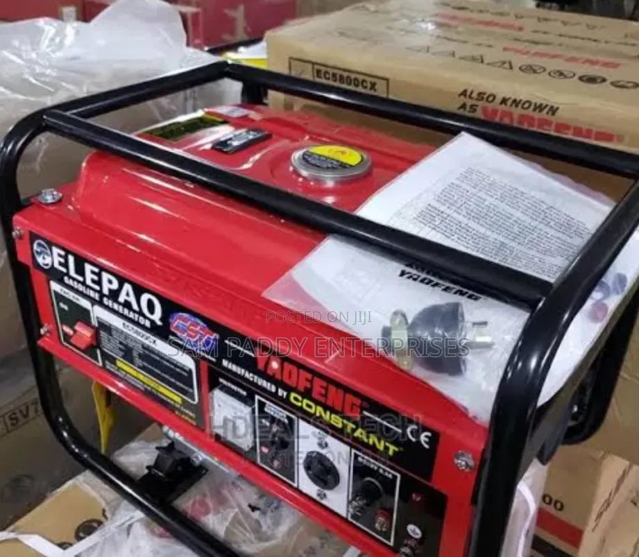 Elepaq Constant Generator EC 5800 Pure Copper 4.5kva