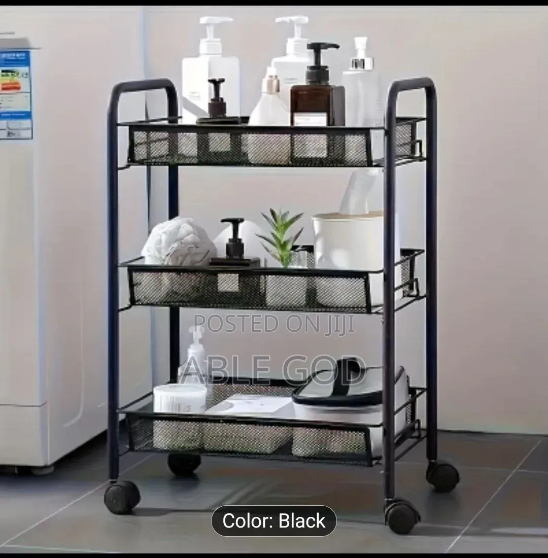 Heavy Duty Mesh Storage Cart