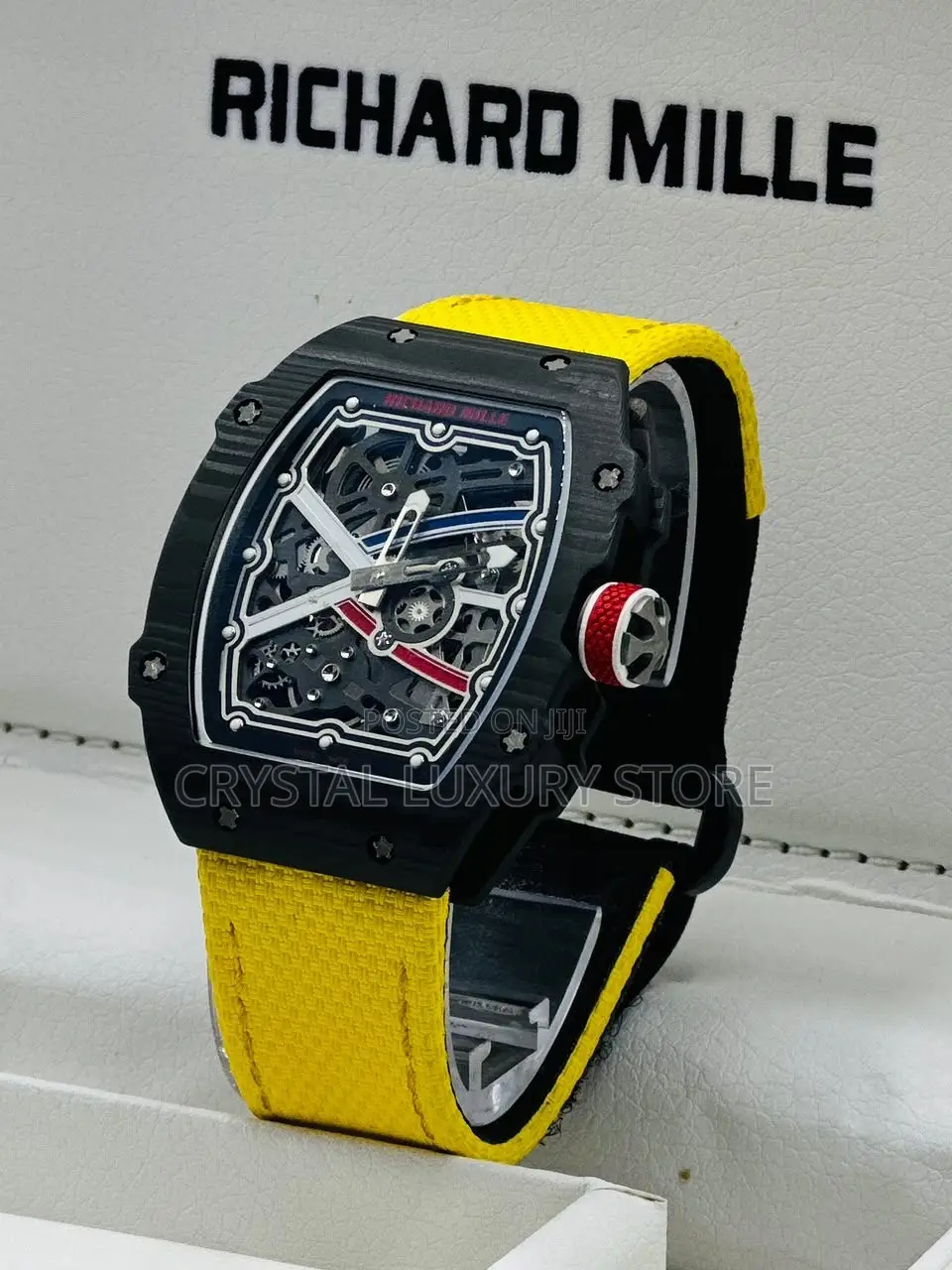 Richard Mille Luxury Automatic Engine Working Chronograph Watch