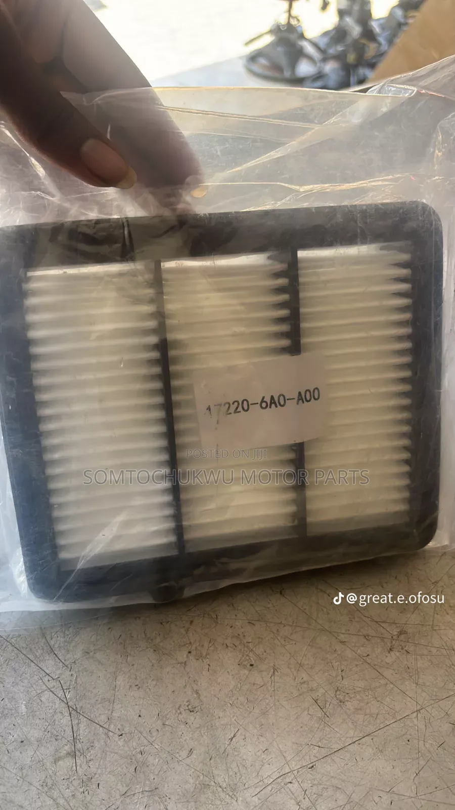 Air Filter for Honda Accord 2018/2020