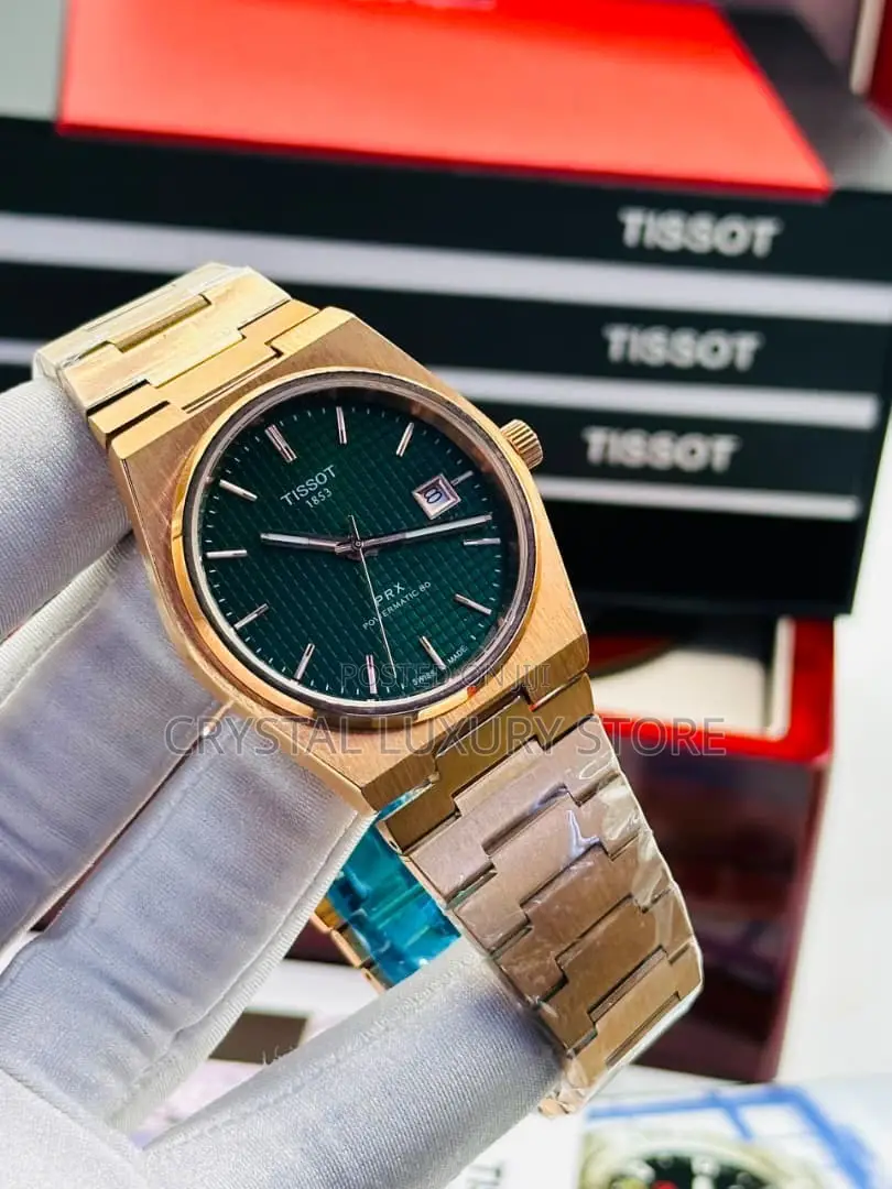 Tissot Quality Luxury Men Chain Strap Wristwatch