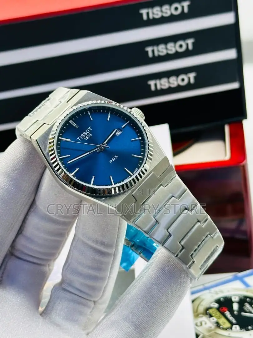Tissot Quality Luxury Men Chain Strap Wristwatch
