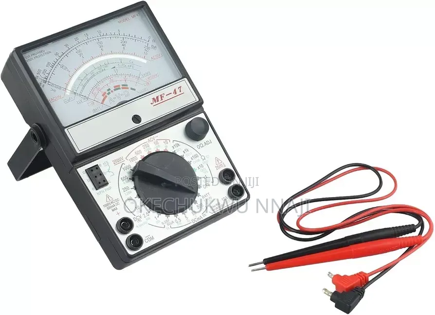 Analog Multimeter Multifunctional Voltage and Current Testing Device