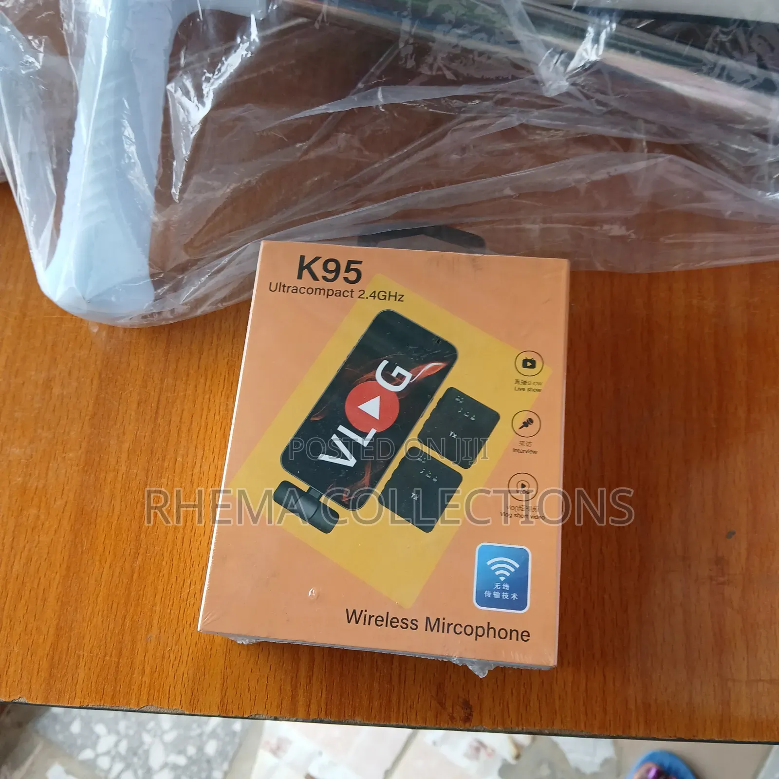 K95 Wireless Microphone – 2.4GHz