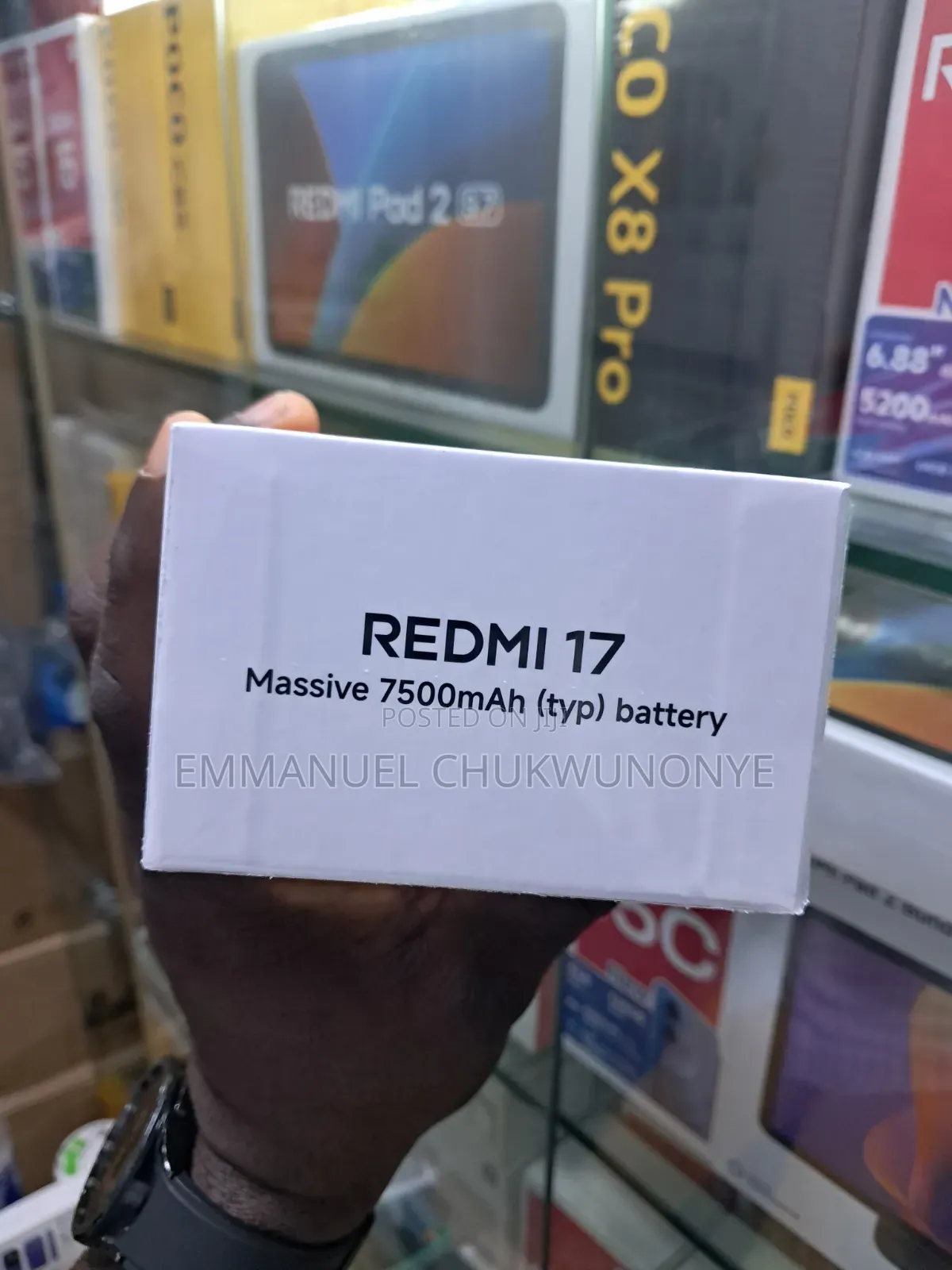 New Xiaomi Redmi 17 256 GB Black