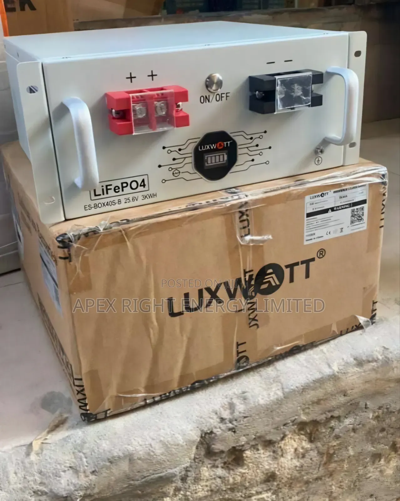 3kwh Luxwatt Lithium Battery 24v 5-Years Warranty