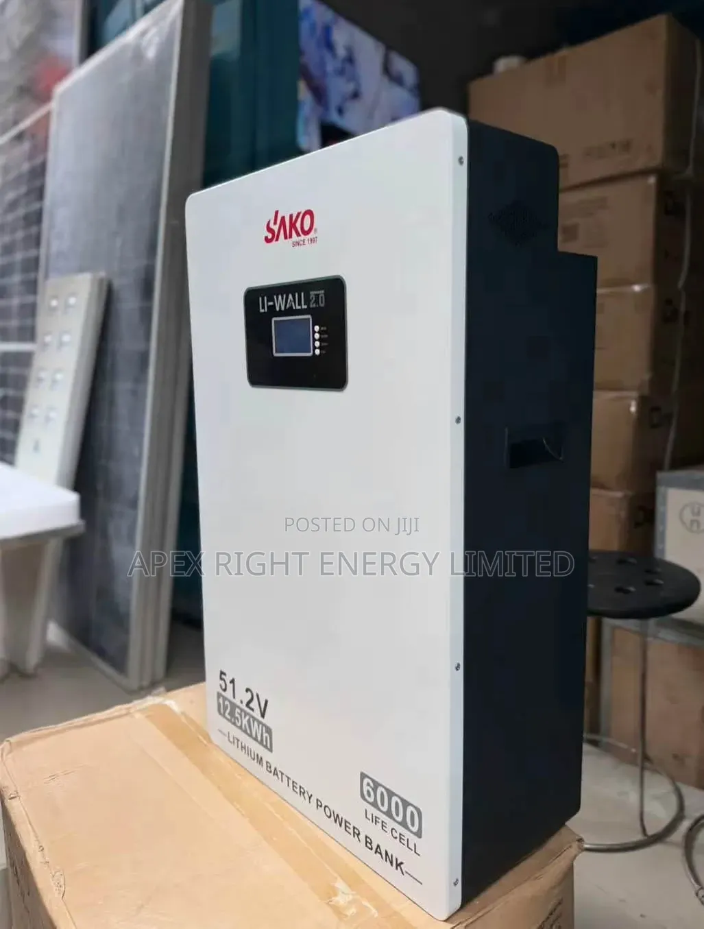12.5kwh Sako Lithium Battery 51.2v 5-Years Warranty