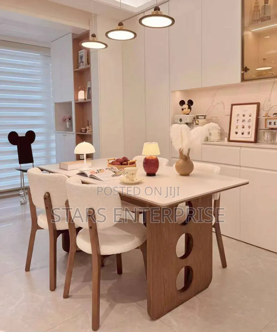 6 Seater Oasis Marble Dining.