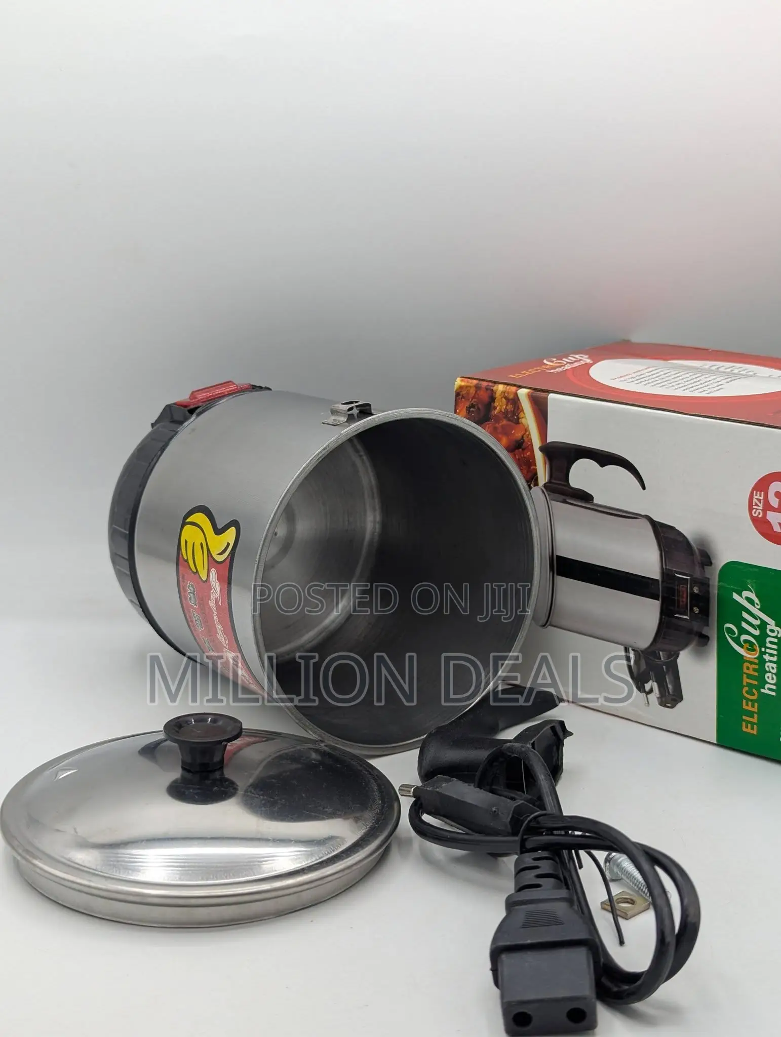 Stainless Steel Electric Heating Cup 12cm