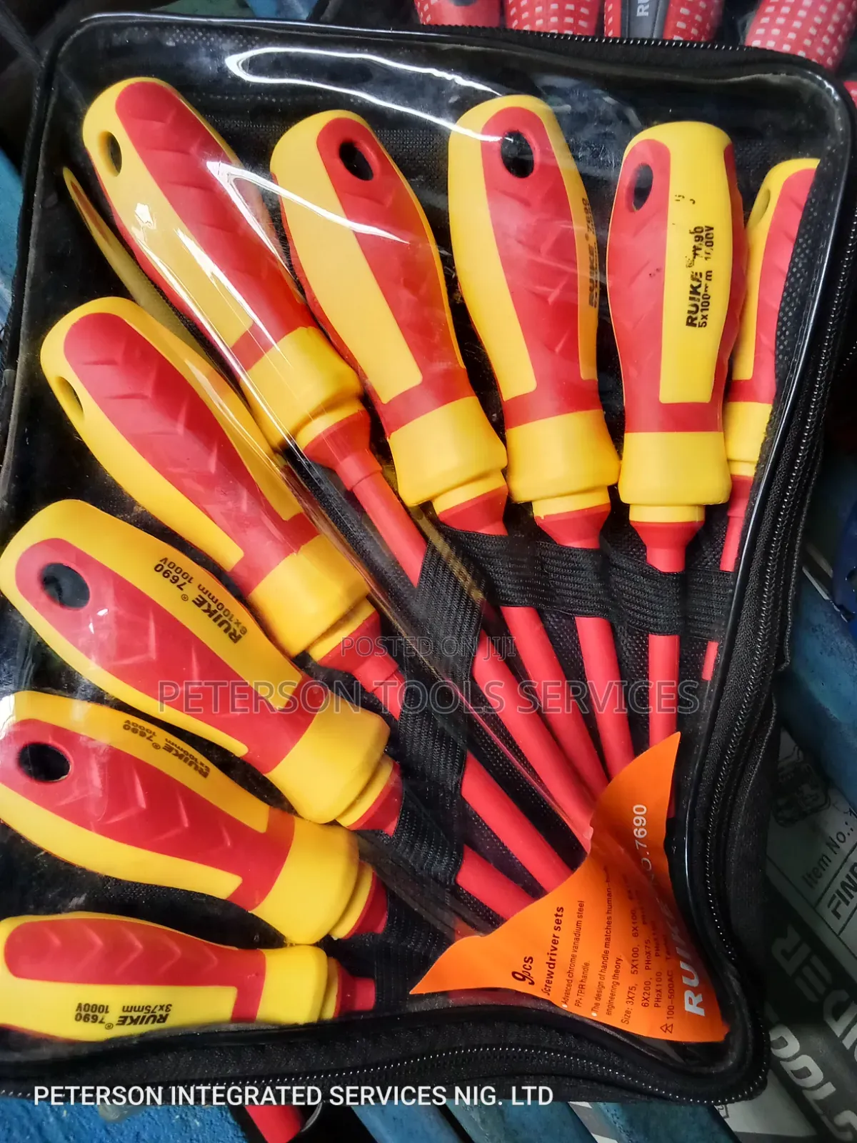 Electrical Screwdriver Set 9 PC