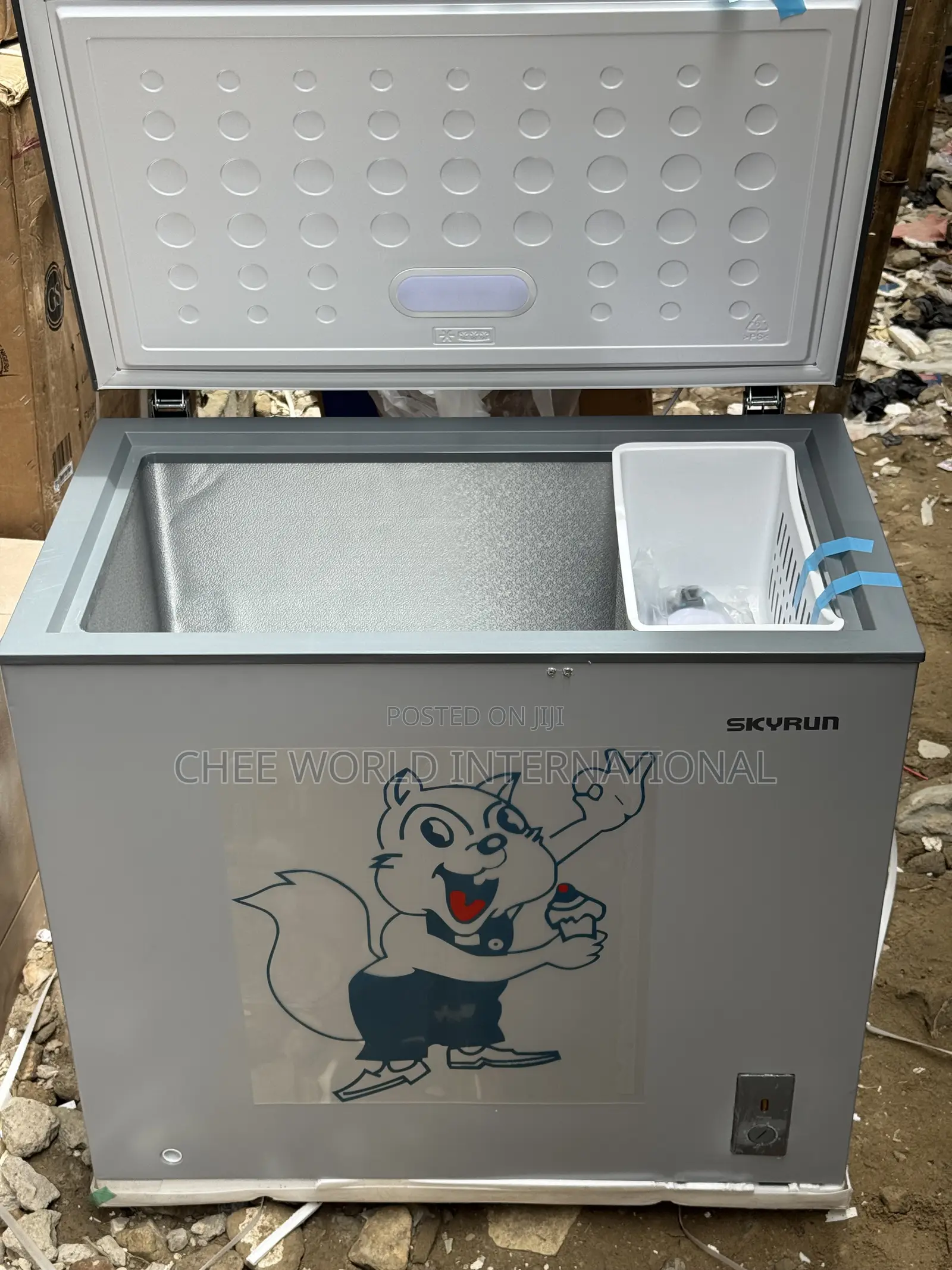 Original Skyrun 250L Inverter Chest Freezer – Energy Saving, Brand New