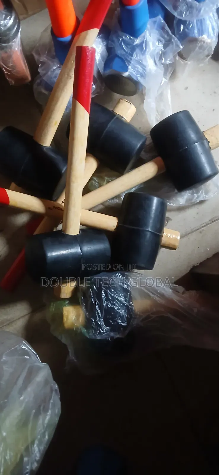 Rubber Mallet Hammer With Strong Black Head