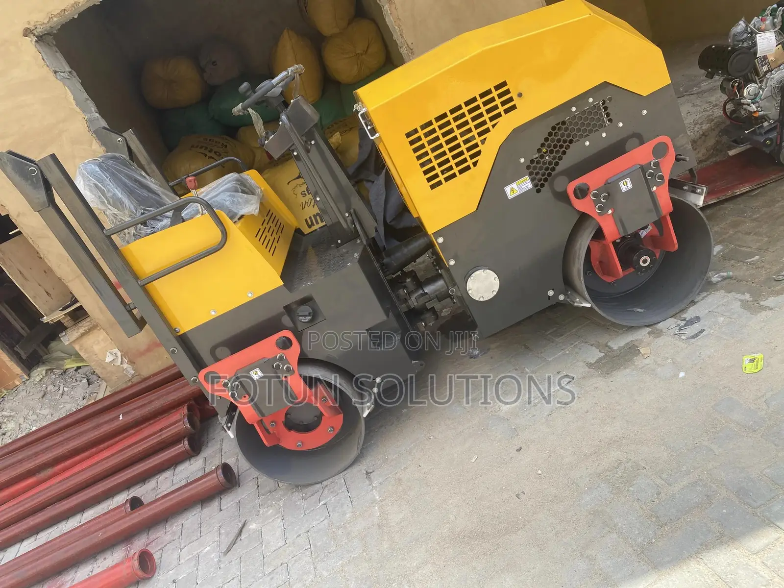 3tons Double Drum Roller