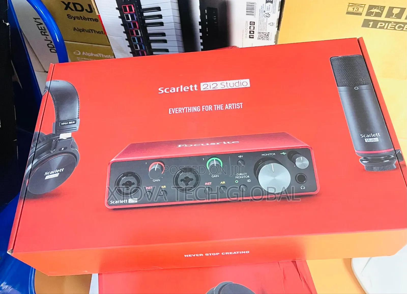 Focusrite Scarlett 2i2 Studio Audio