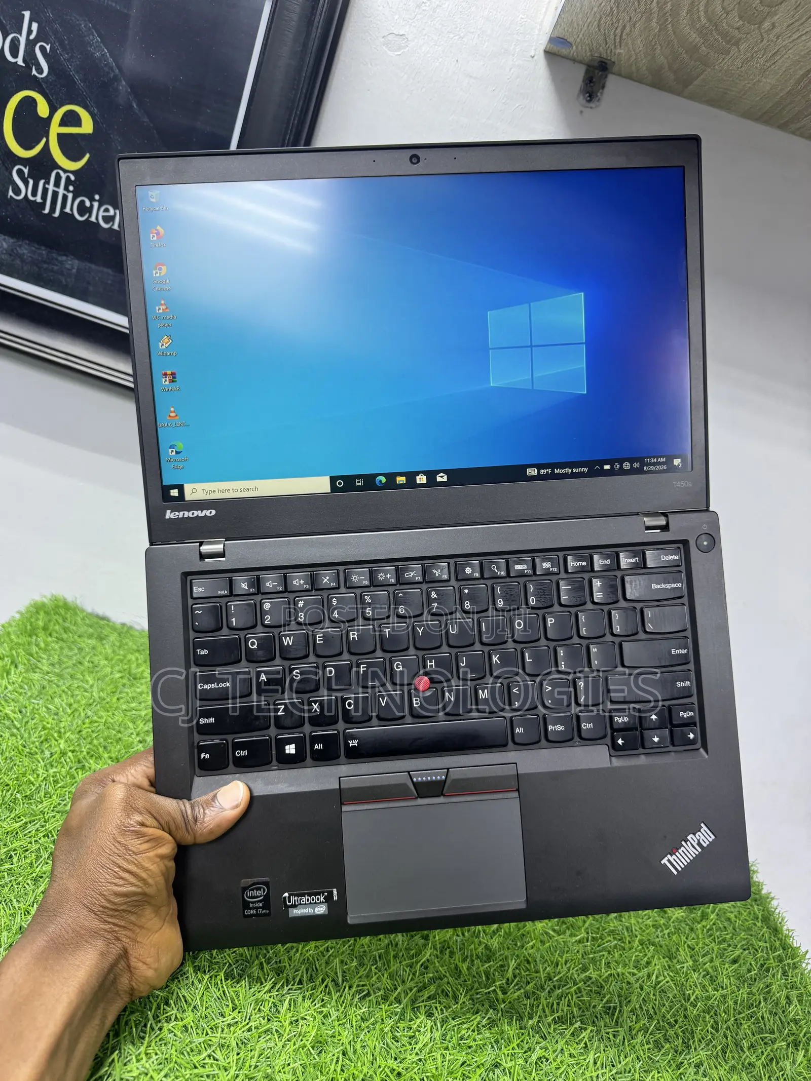 Laptop Lenovo ThinkPad T450 8GB Intel Core i7 SSD 128GB