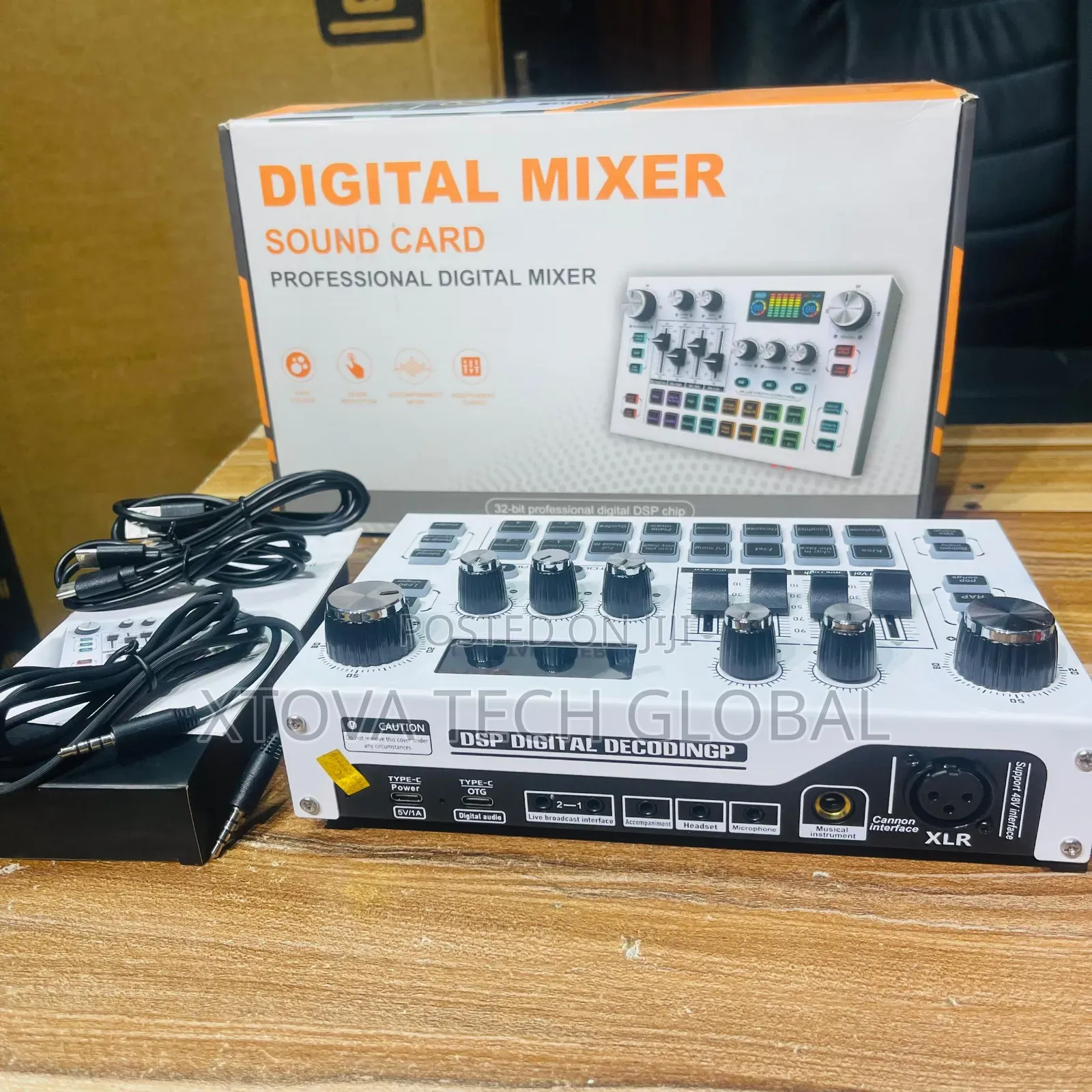 Professional Digital Mixer Sound Card – 2 Channel