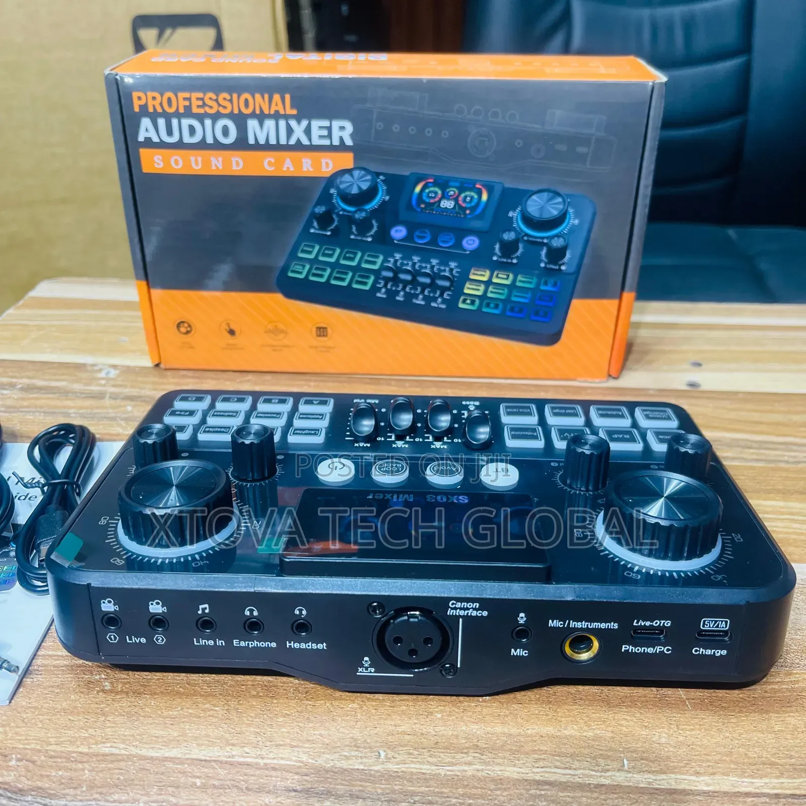 SX03 Professional Audio Mixer Sound Card