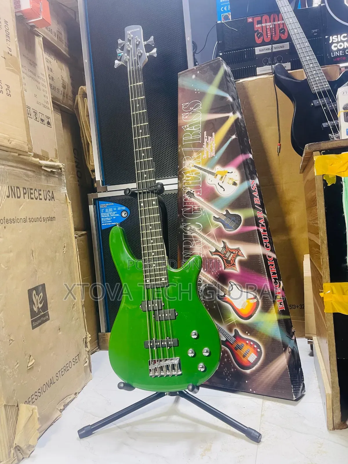 5-String Electric Bass Guitar – Professional Bass Guitar