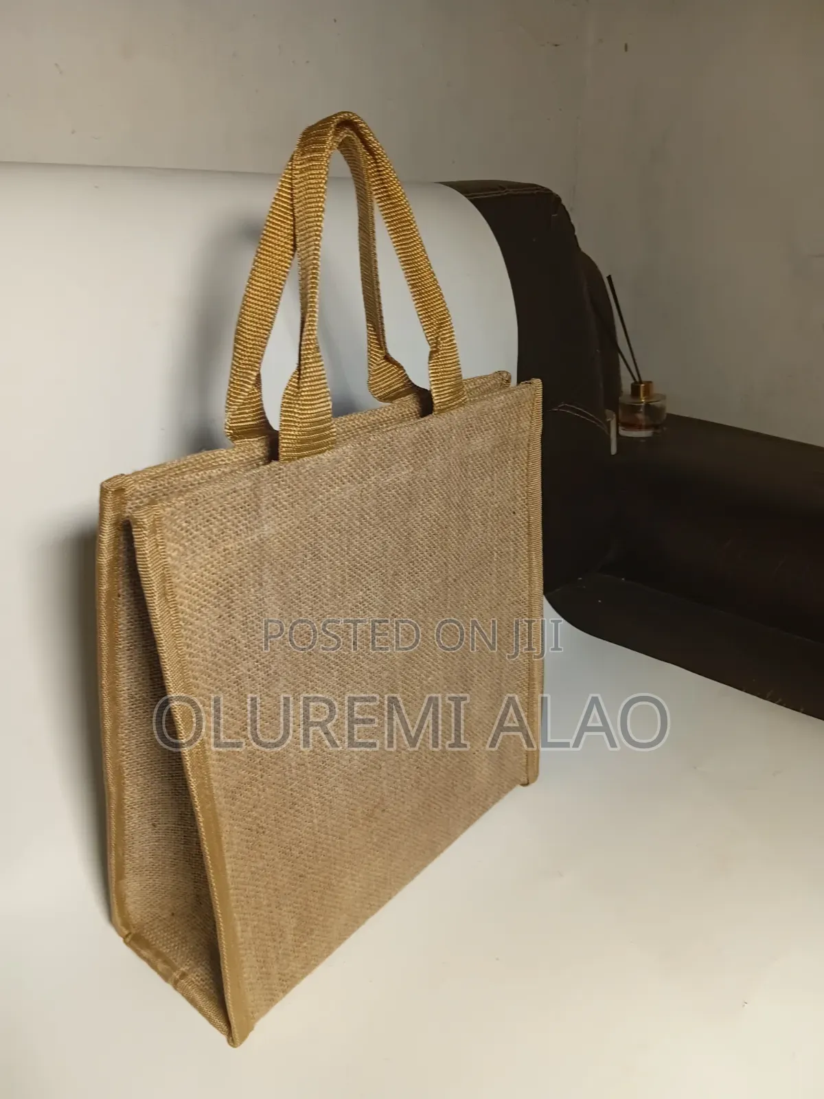 Customised Unisex Jute Tote Bag