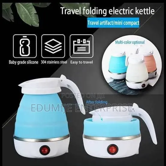 Foldable Silicon Electric Kettle