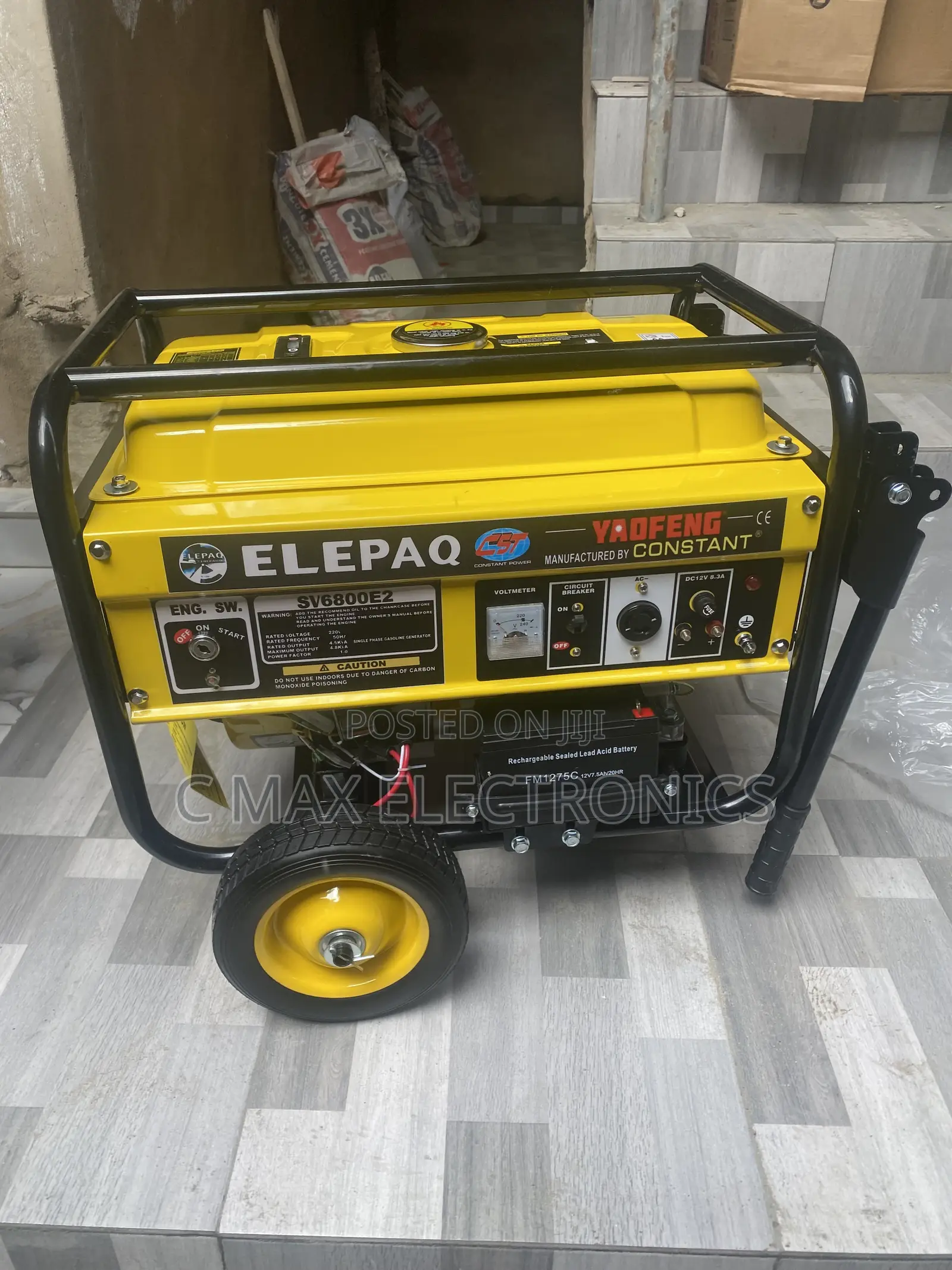 Elepaq 4.5kva Petrol Generator