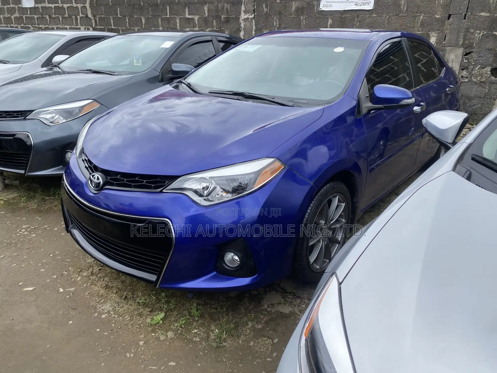 Toyota Corolla S 4dr Sedan (1.8L 4cyl CVT) 2015 Blue
