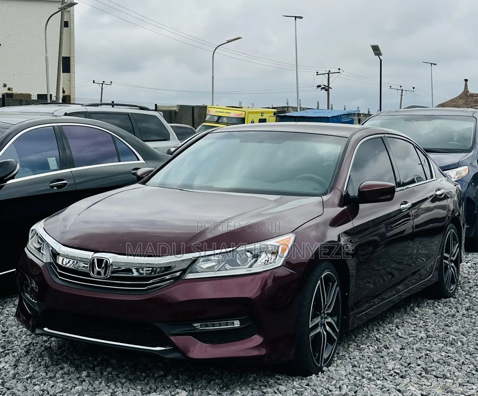 Honda Accord Sport 4dr Sedan FWD (2.4L 4cyl 2A) 2016 Maroon