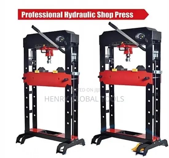 30 Ton Hydraulic Shop Press – Heavy Duty