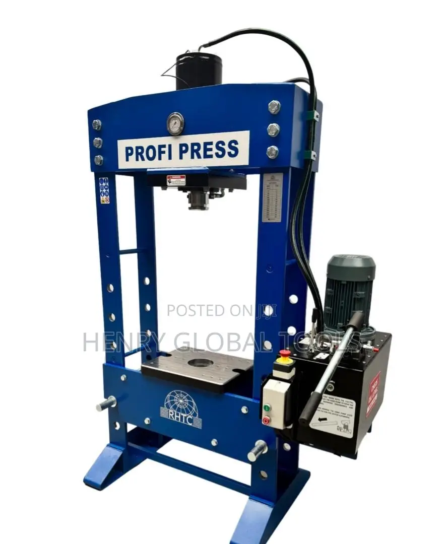 60 Ton Hydraulic Shop Press – Heavy Duty