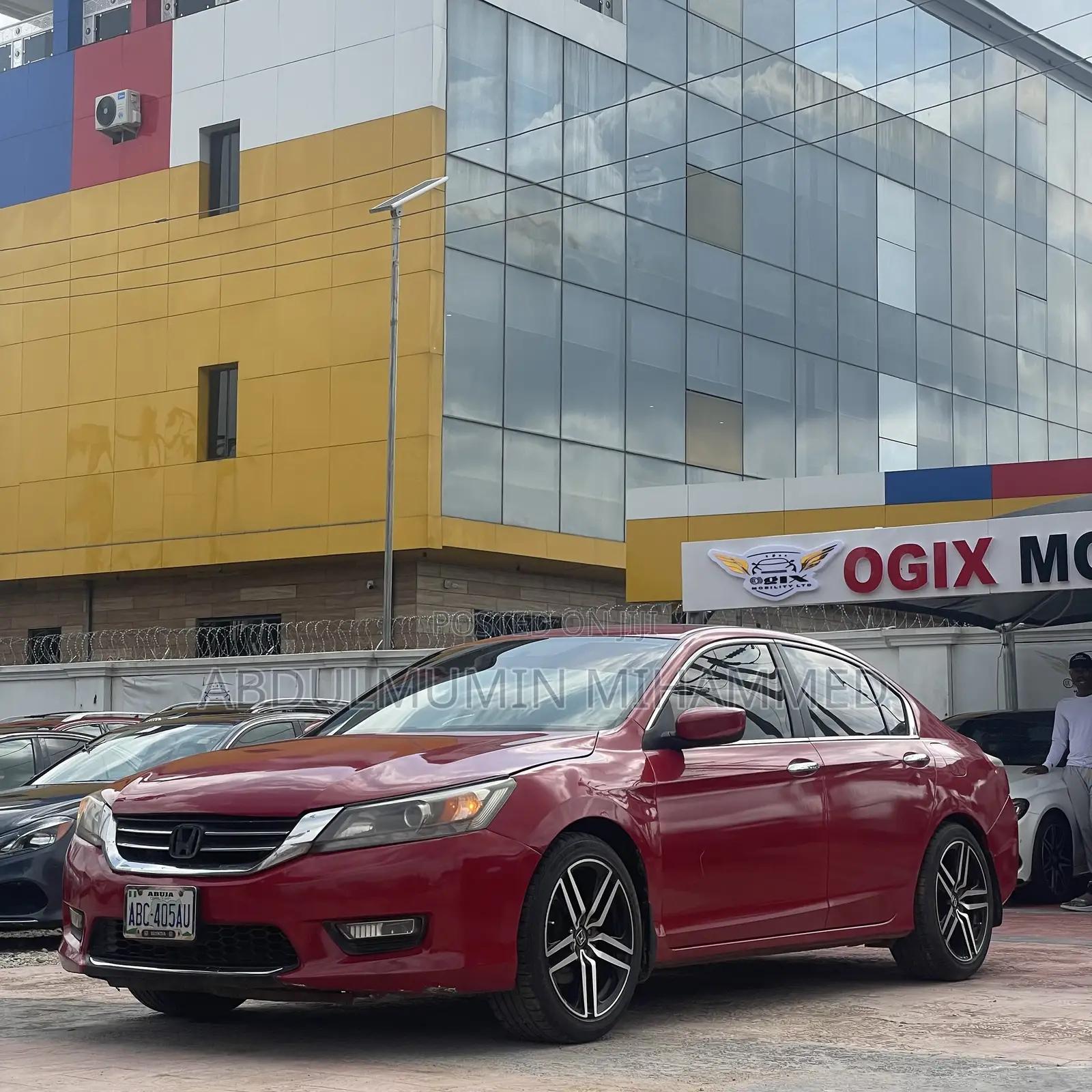 Honda Accord 2013 Red