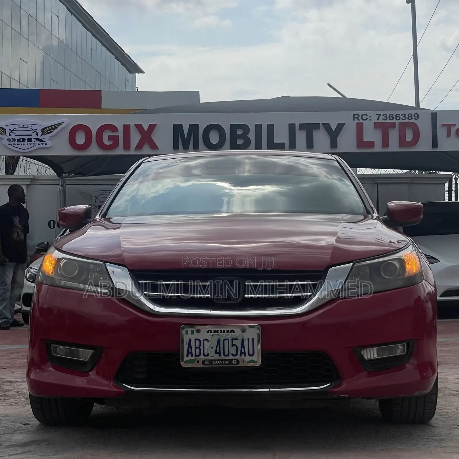 Honda Accord 2013 Red