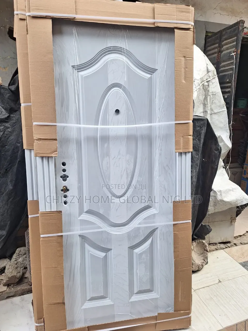 Quality Premium Standard Steel Door White Color 7ft by 3ft