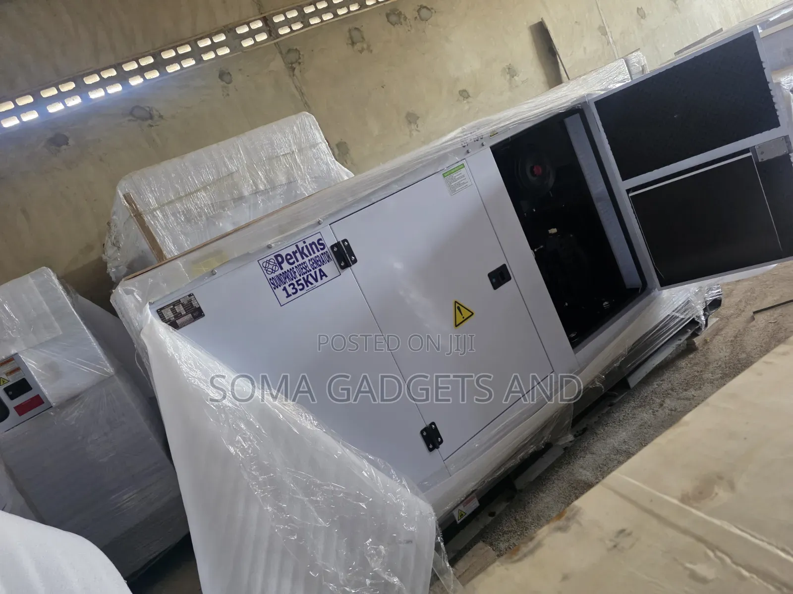 Sp135kva Brand New Perkins Diesel Soundproof Gen 2years Wty
