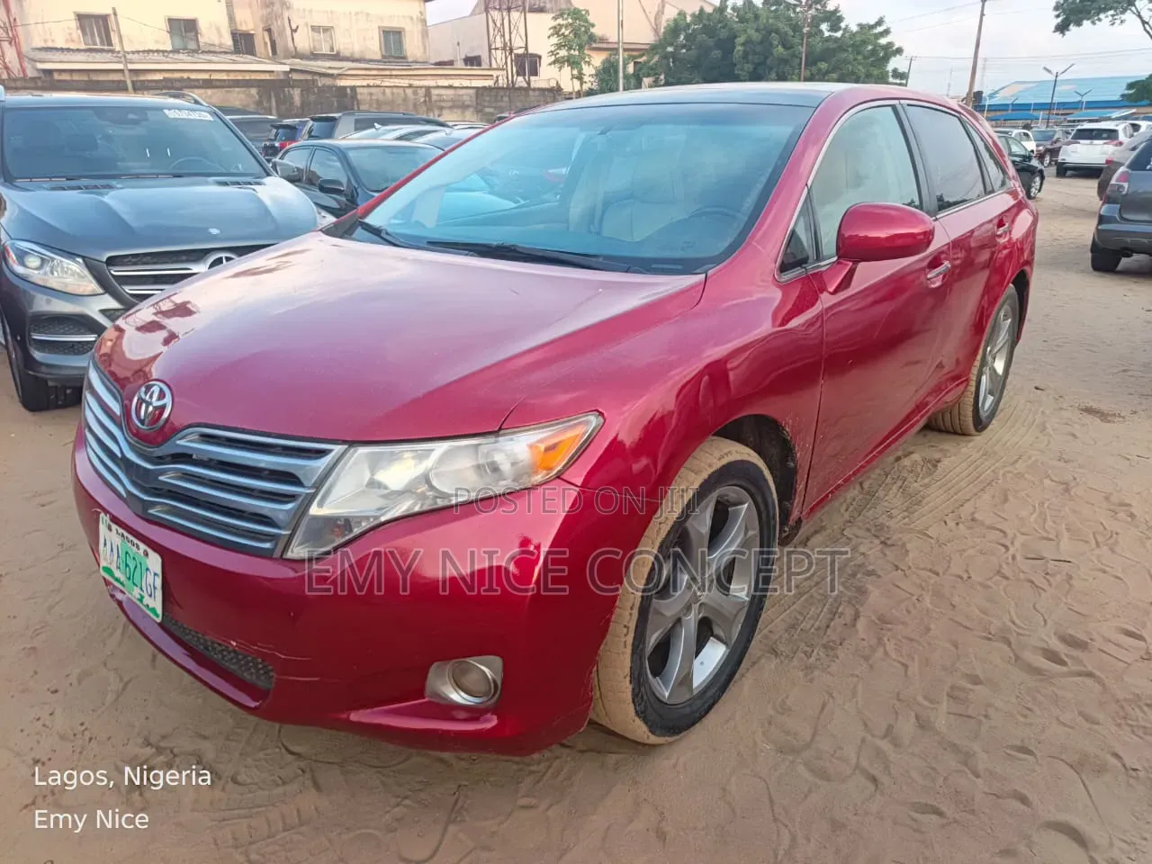 Toyota Venza 2009 Red
