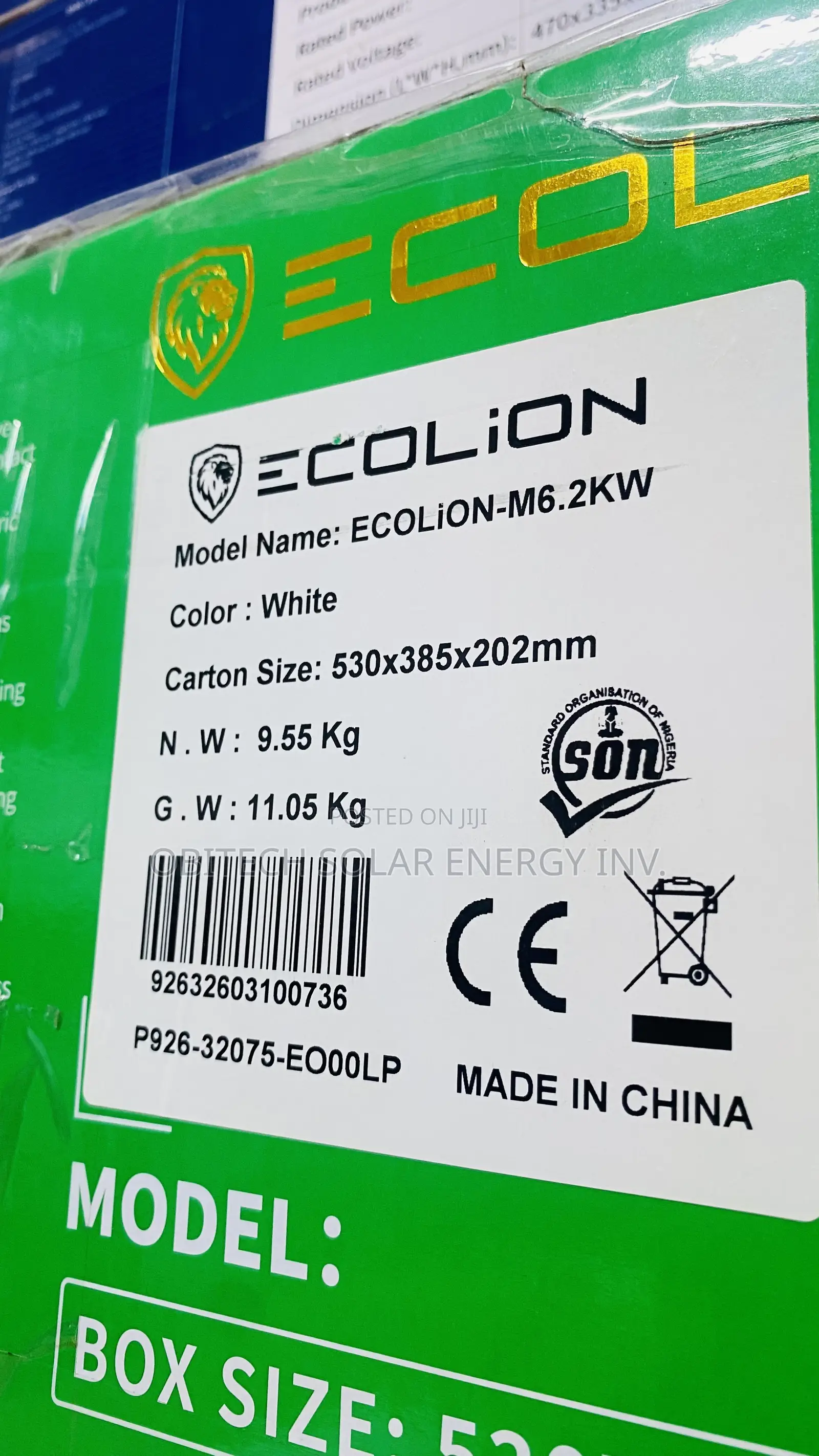 6.2KW Ecolion Hybrid Inverter