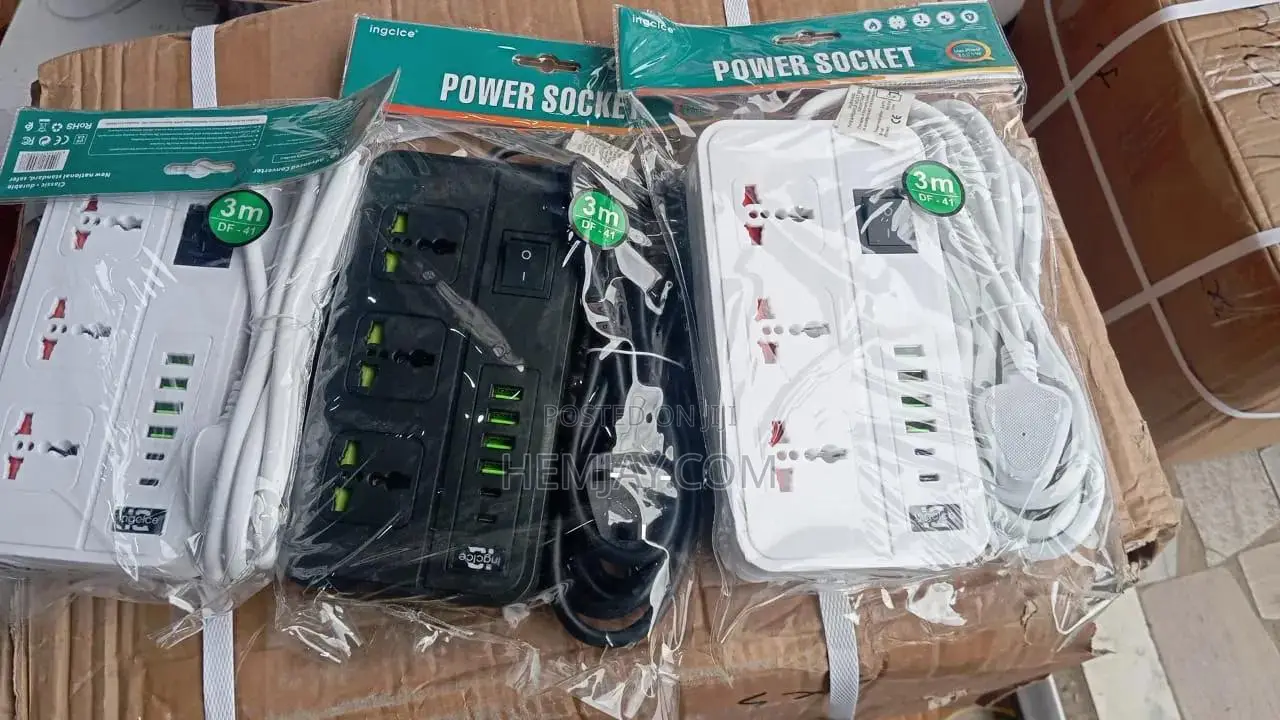 Quality Multi-Purpose Power Extension Sockets (Chord,